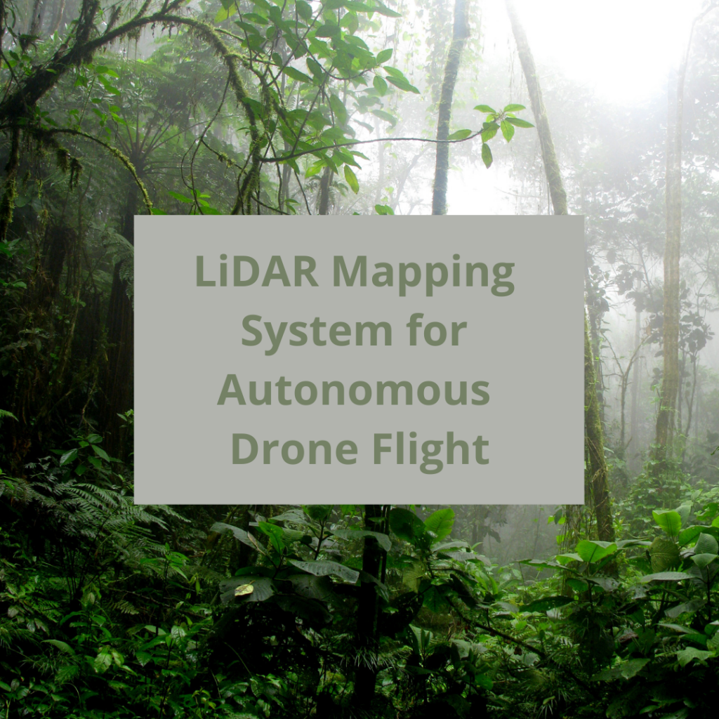 LiDAR Mapping System for Autonomous Drone Flight