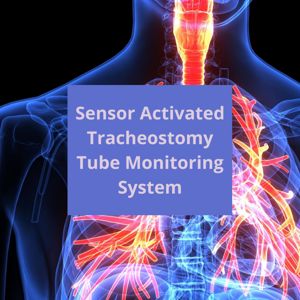 sensor activated tracheostomy tube monitoring system