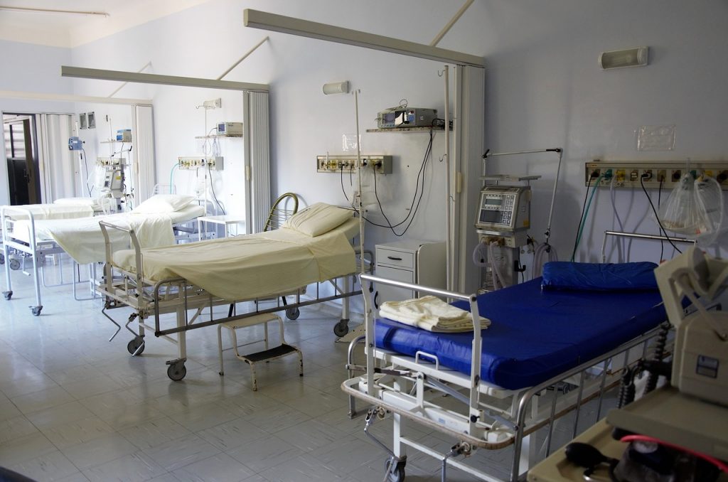 hospital beds with exercise equipment