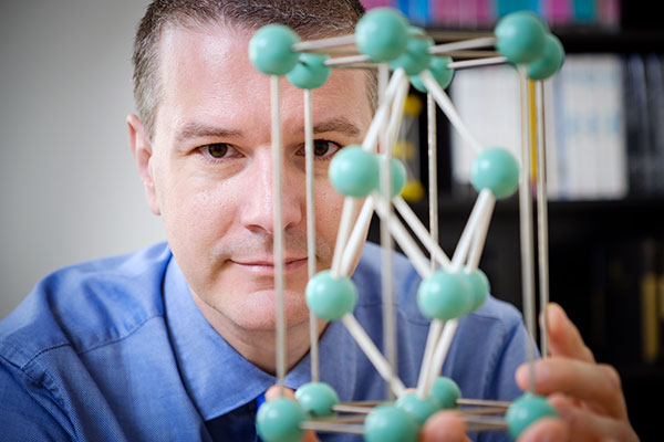 CFM director with atomistic model