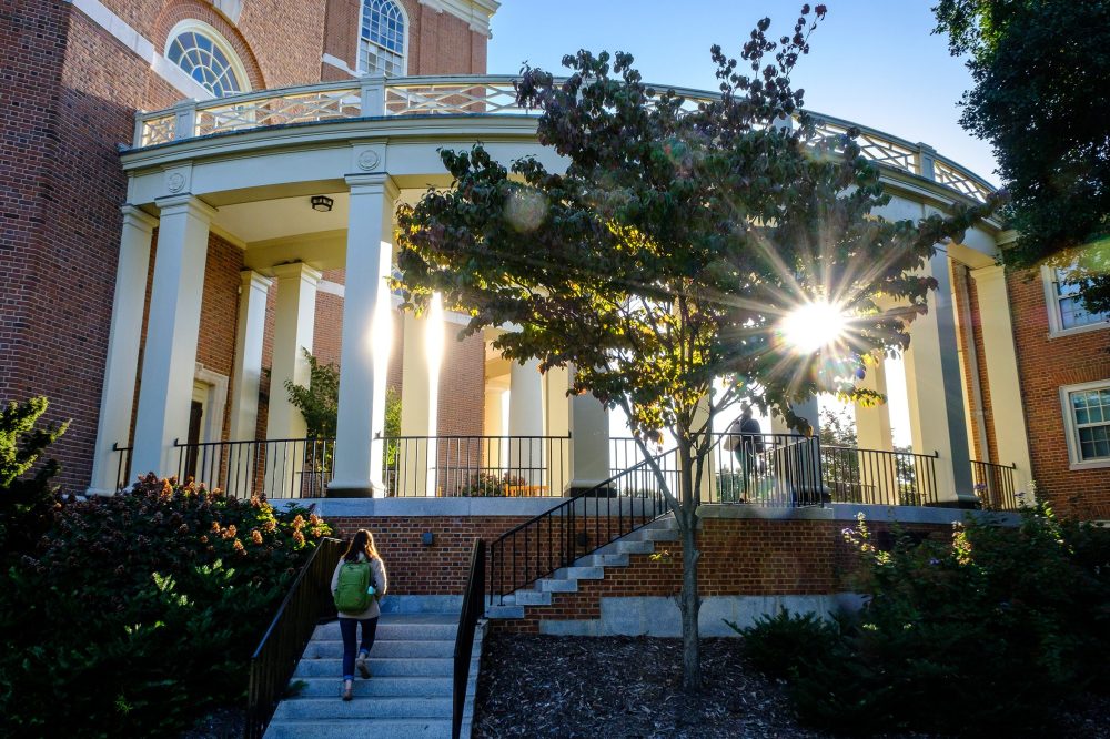 Sunrise on WFU Campus