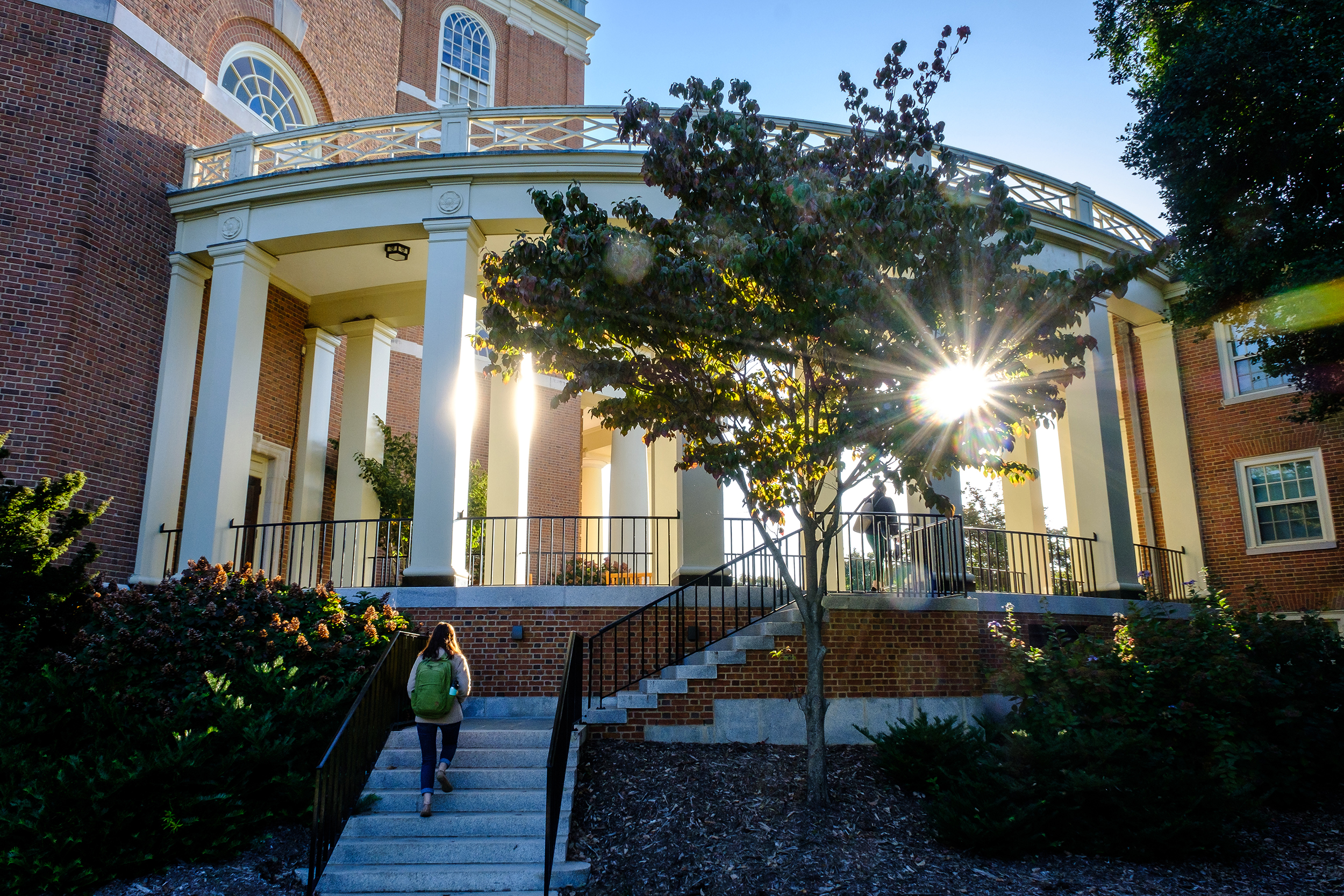 Sunrise on WFU Campus