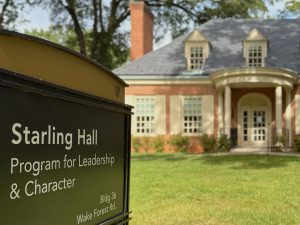 Starling Hall, home of the Program for Leadership and Character