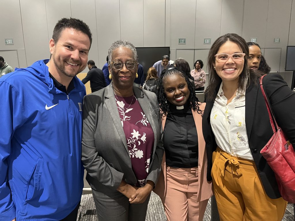 Bruce Puckett, Caleen Herbert, Gloria Winston, and Emily Hunt-Hinojosa