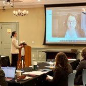 ECI staffers lead a workshop