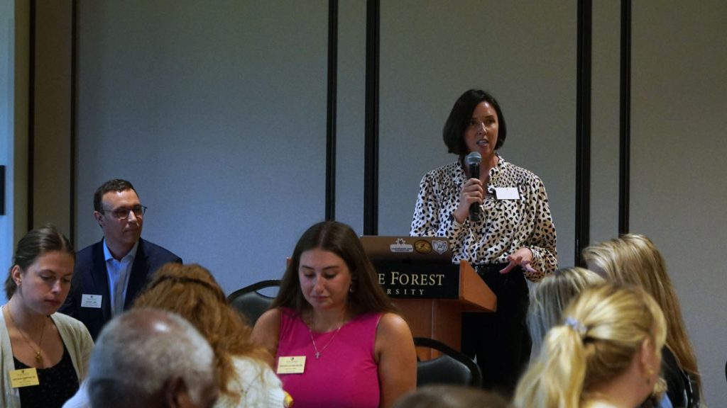 Kathleen Stimely leading workshop