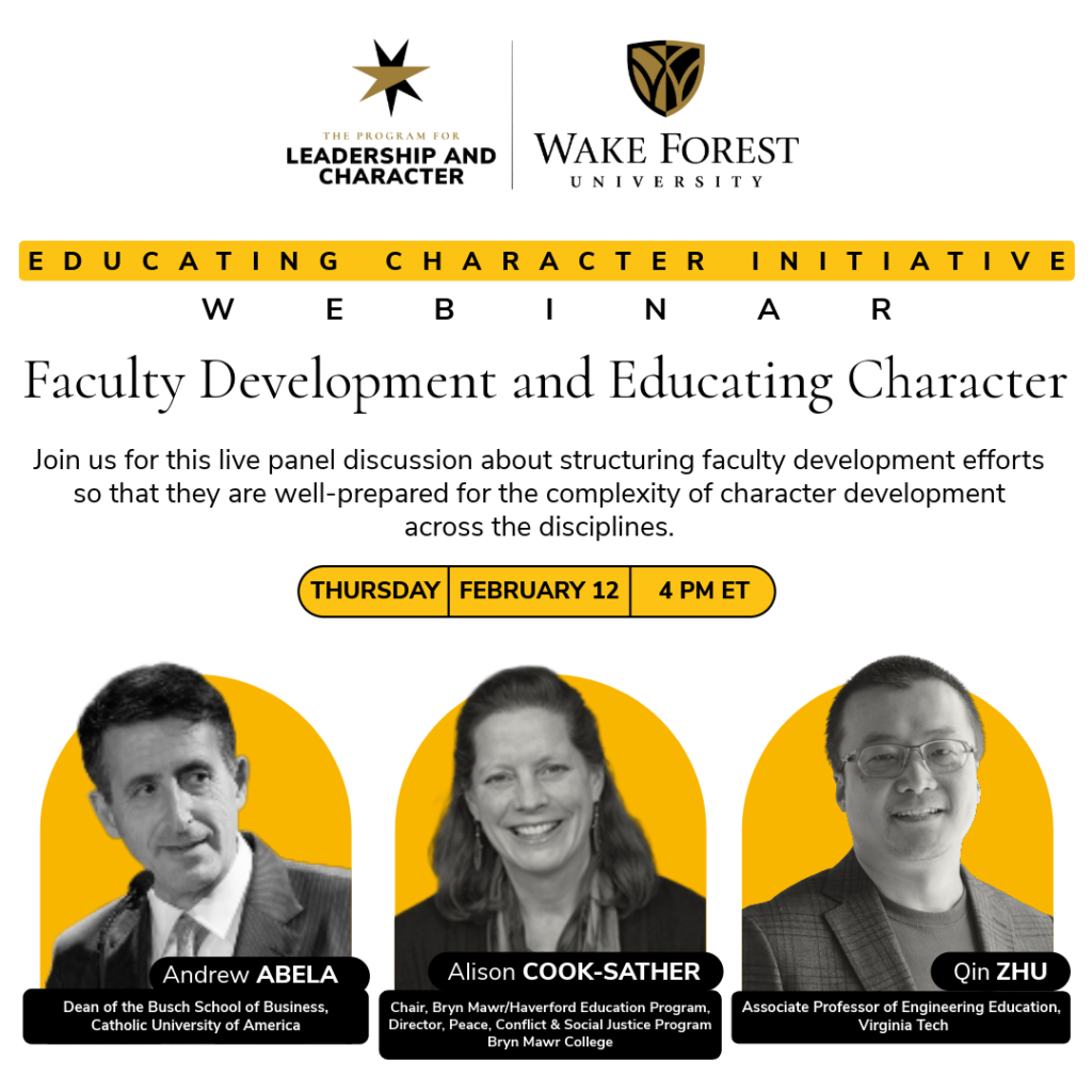 Photos of Andrew Abela, Alison Cook-Sather, and Qin Zhu