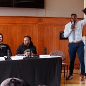 Wendell Dunn leads the plenary panel.