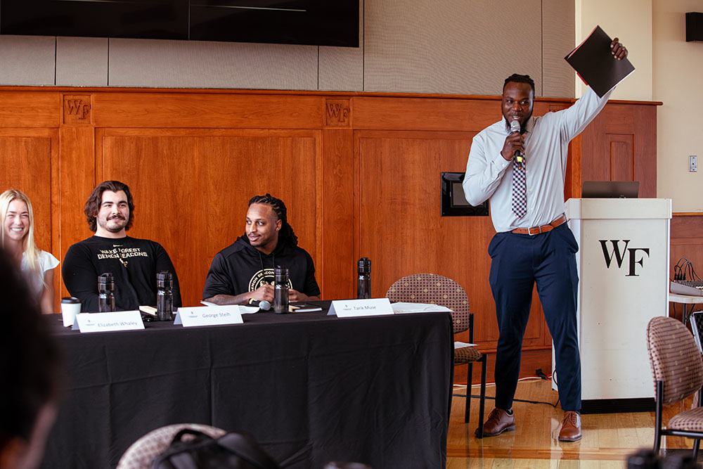 Wendell Dunn leads the plenary panel.