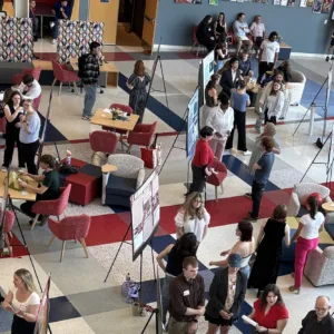 students and faculty gather at the Wicked Festival at Radford University
