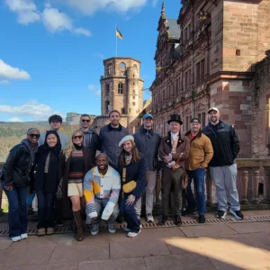 Leadership and Character in the Law Cohort at Heidelberg Castle, Germany.