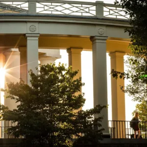 Wake Forest University's campus.