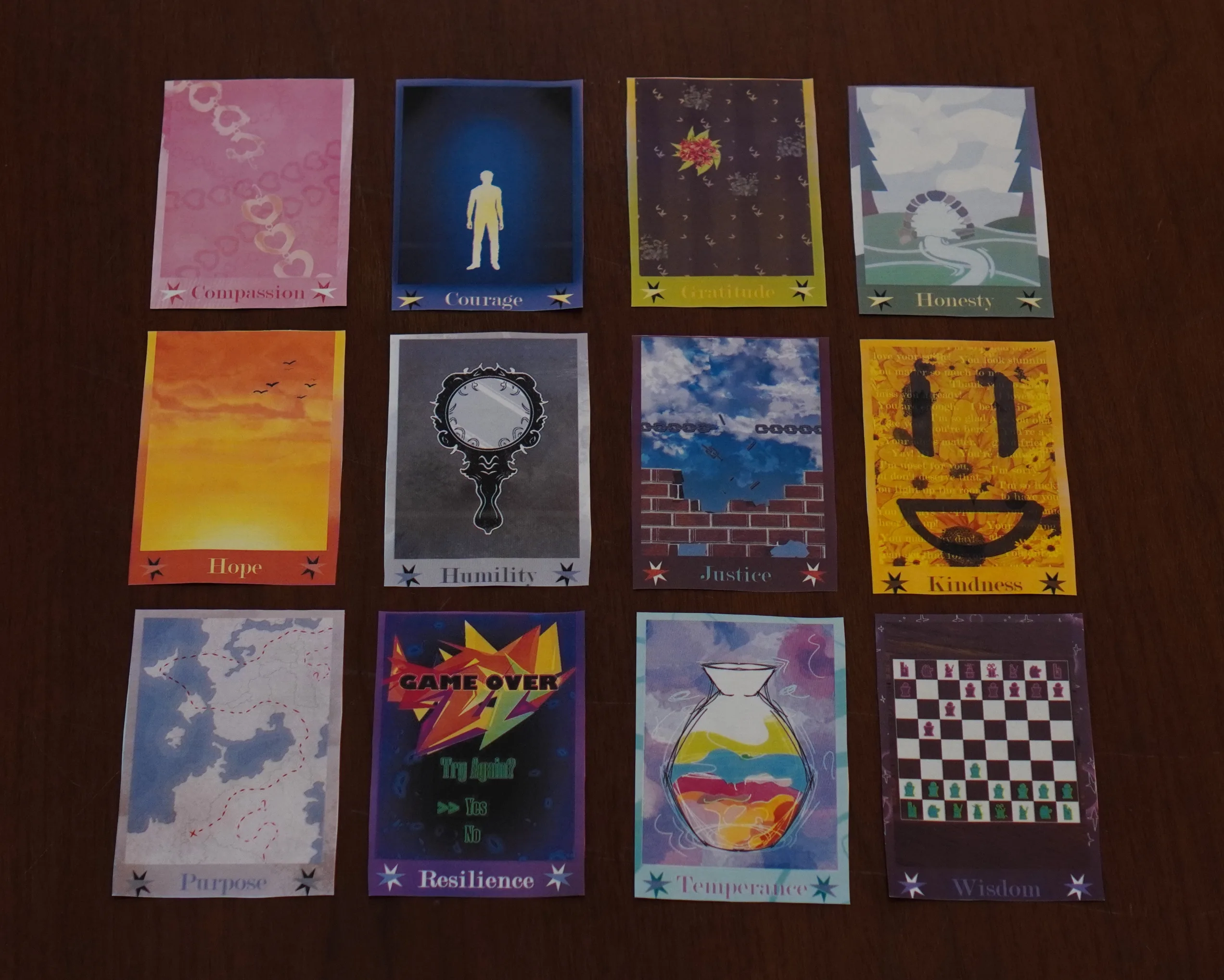 Virtue in a Card Deck