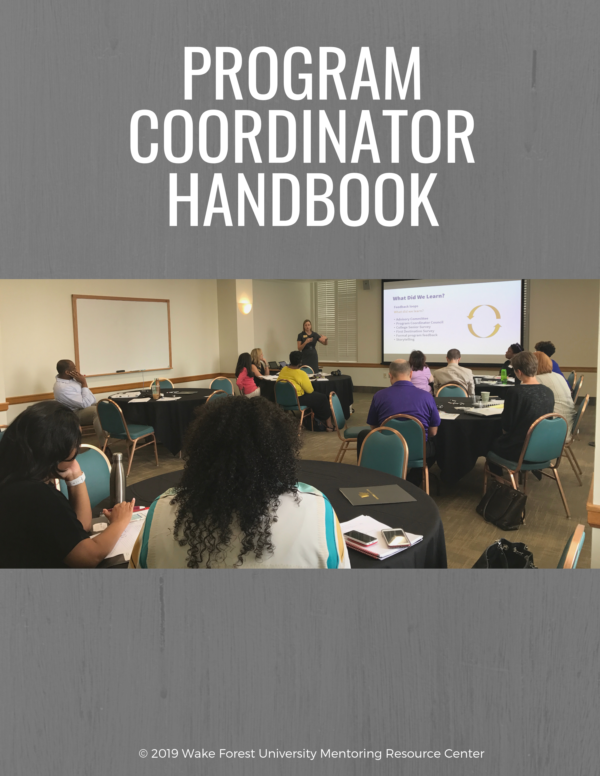 Program Coordinator Handbook Cover