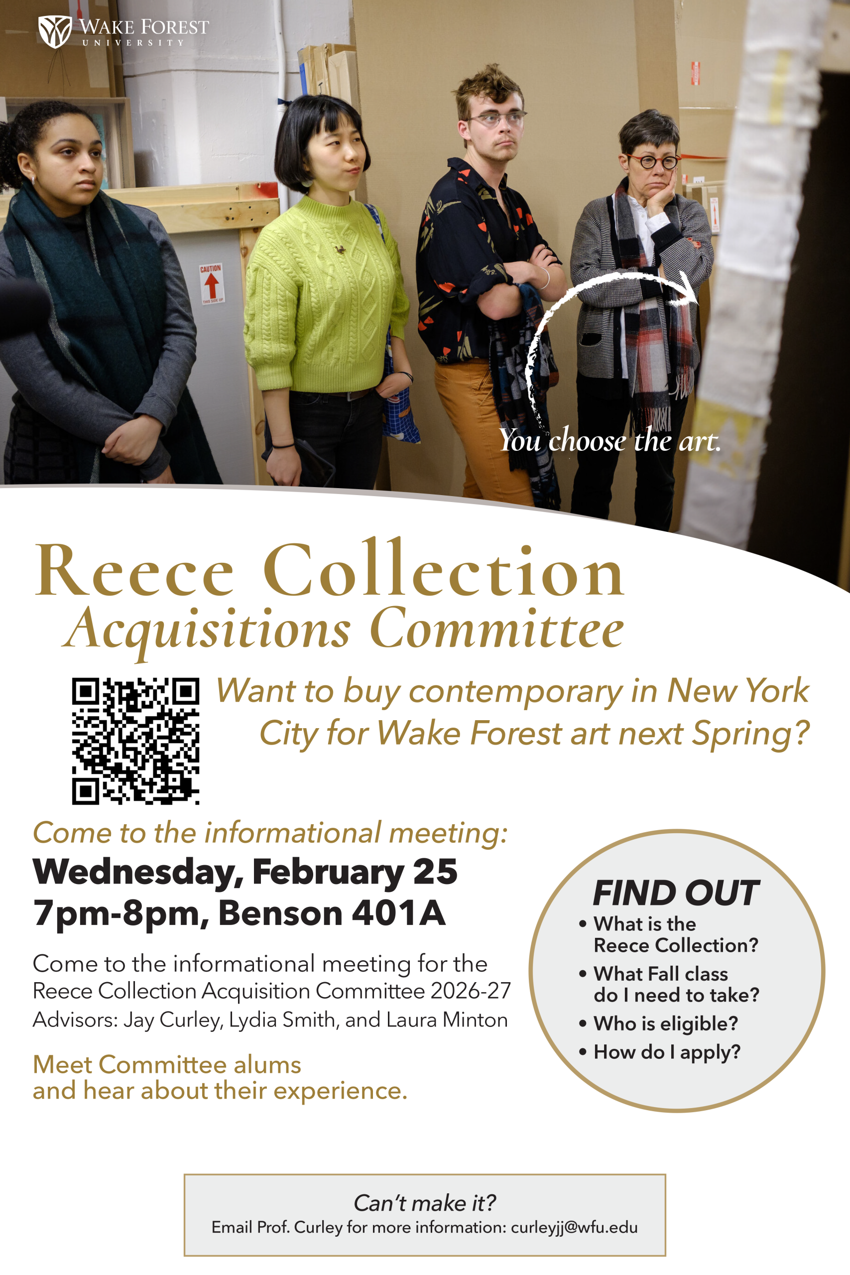 Reece Collection Acquisitions Committee Informational Meeting