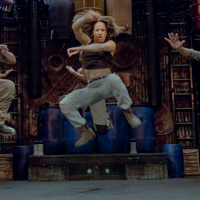 Bri Butler (’14) dazzles on the Broadway stage in STOMP.