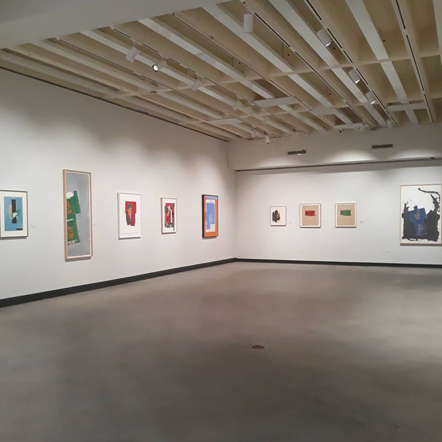 Interior of Hanes Gallery