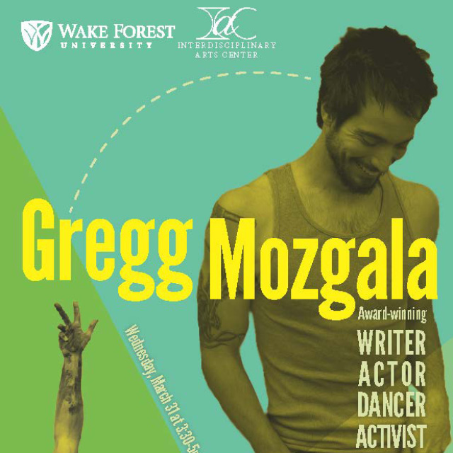 Gregg Mozgala poster