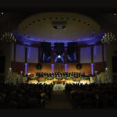 Choir performance at Lovefeast 2024