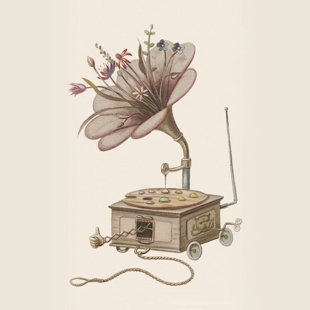 illustration of a phonograph