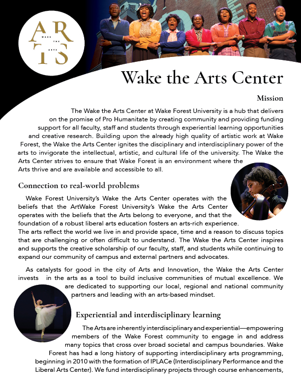 Center report document
