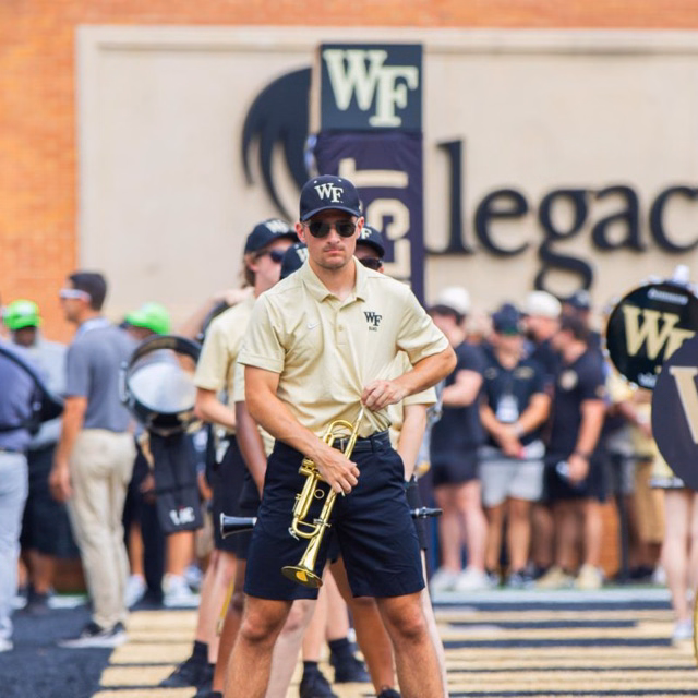Wake Forest invests in marching band with expanded student support