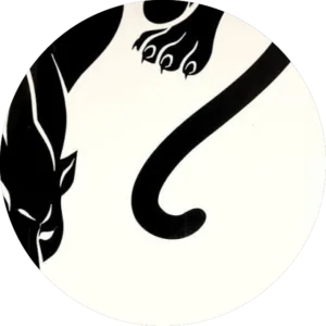 graphic depicting a black panther