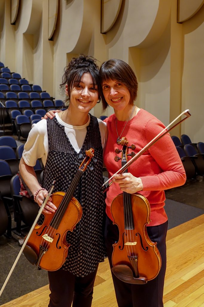 two violinists