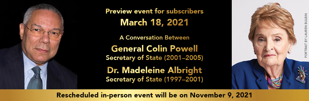 Colin Powell, Madeline Albright