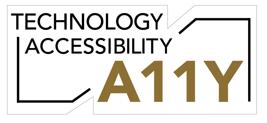 Technology Accessibility A11Y logo