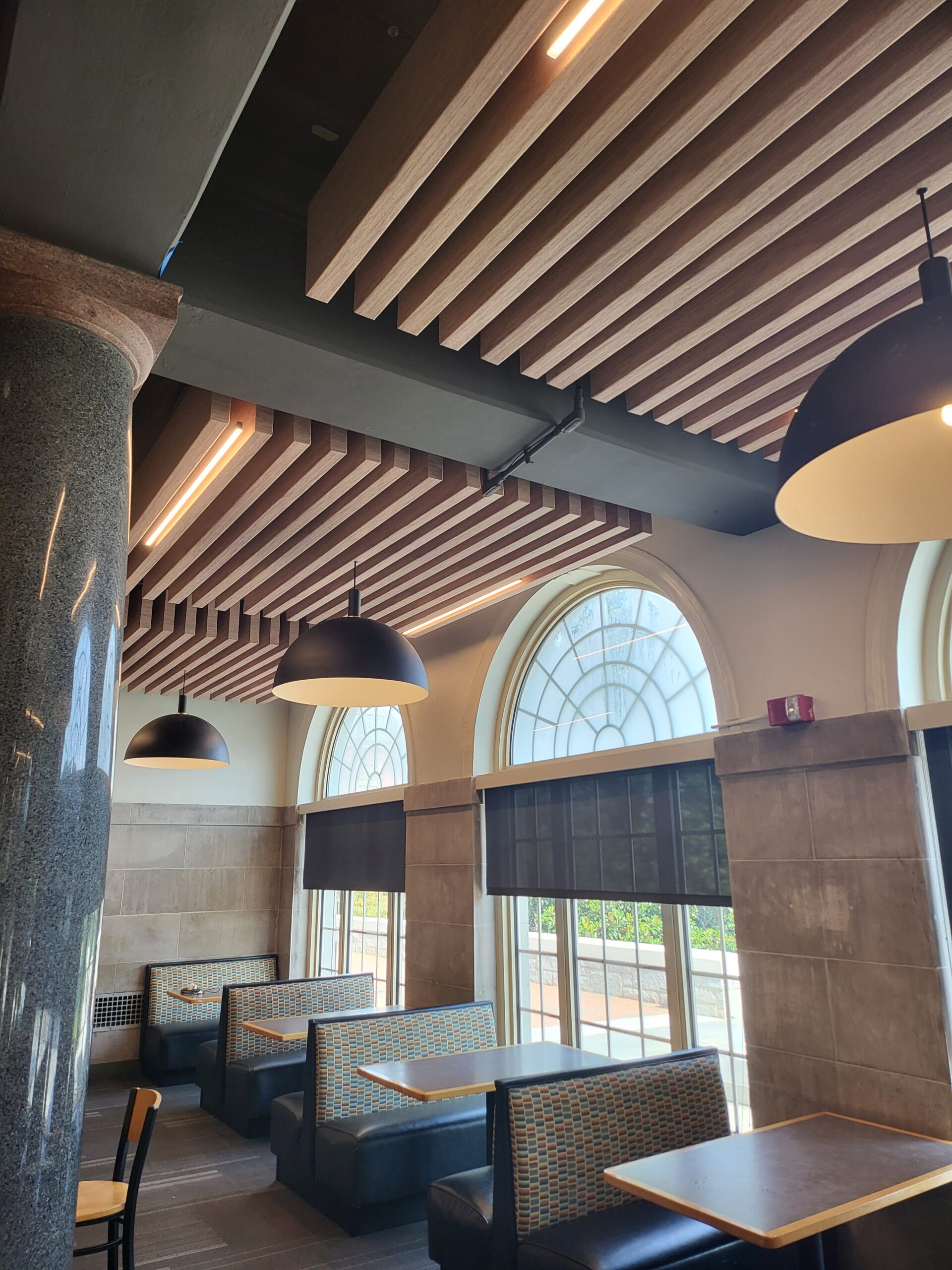 New lighting installed in the Pit