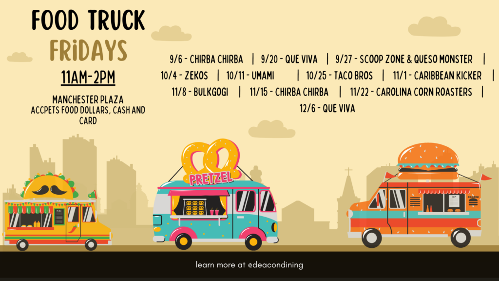 Food Truck Fridays list of food trucks for 2024. 