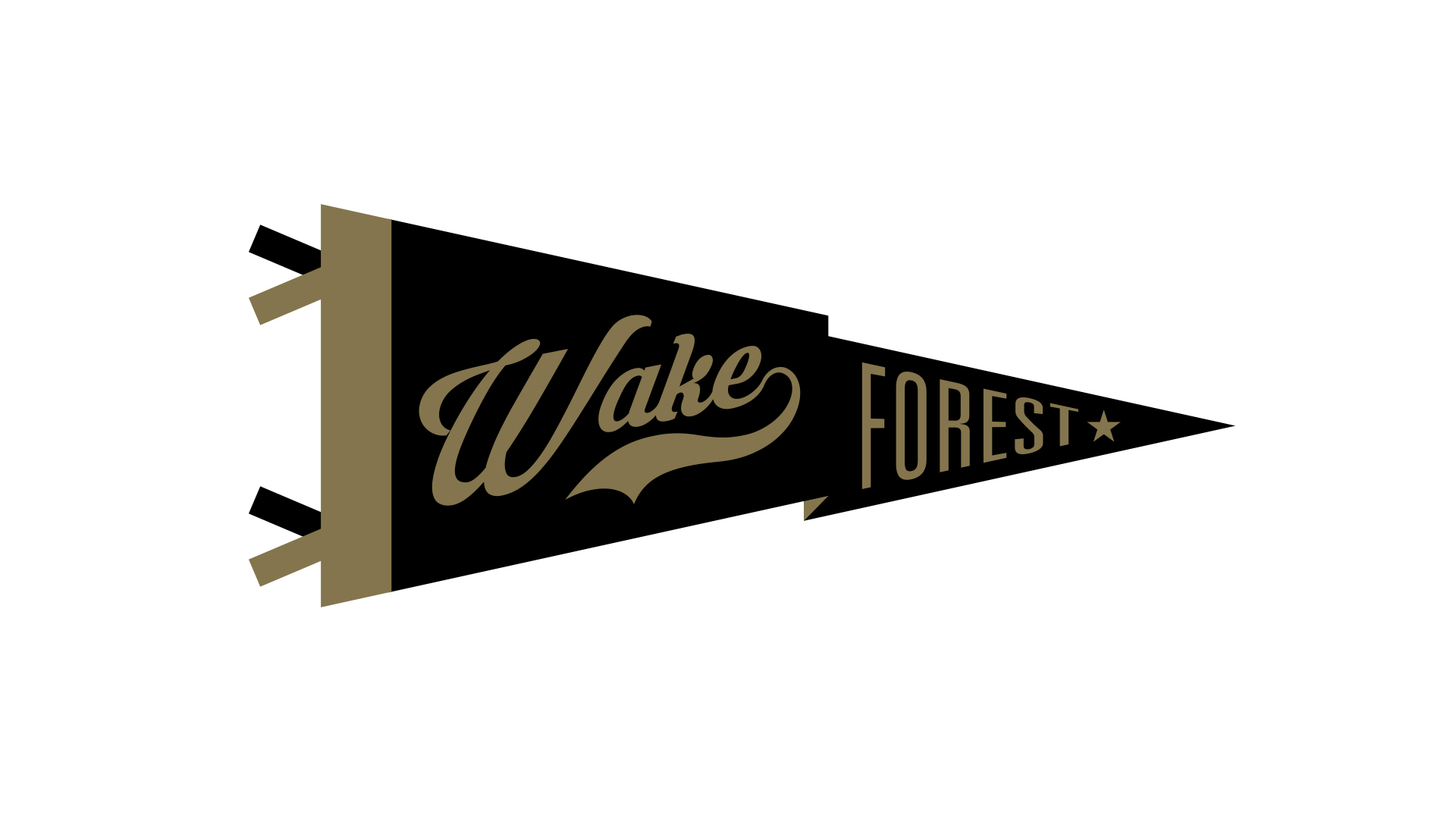 Wake Forest pennant wallpaper