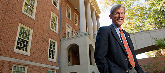 Steve Reinemund on campus