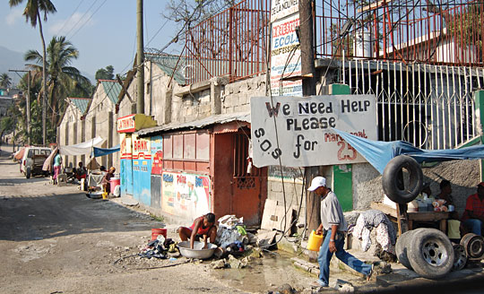 Haitian street