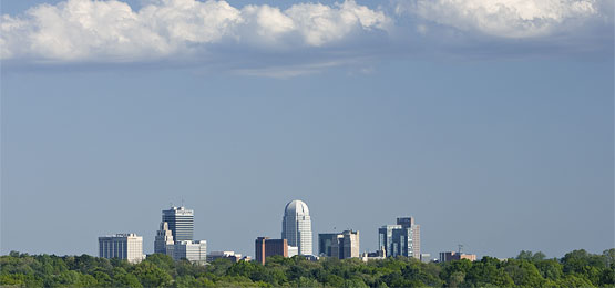 Winston-Salem skyline