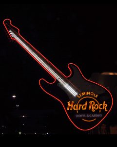 Seminole Hard Rock sign