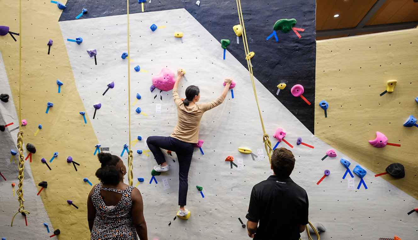 Wake Forest University's Rock Climbing Wall