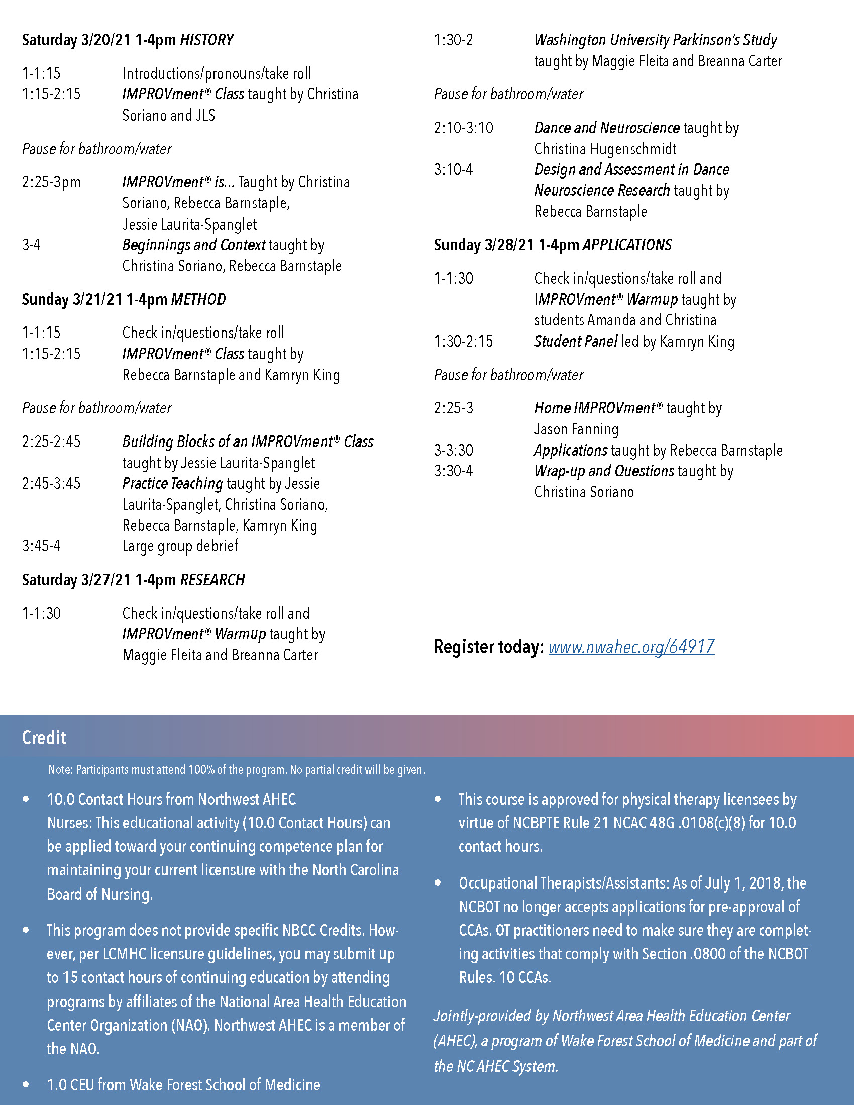 Training Flyer 2
