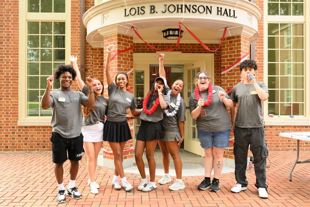 Wake Forest University freshman and transfer students move-in to the South Campus residence halls.