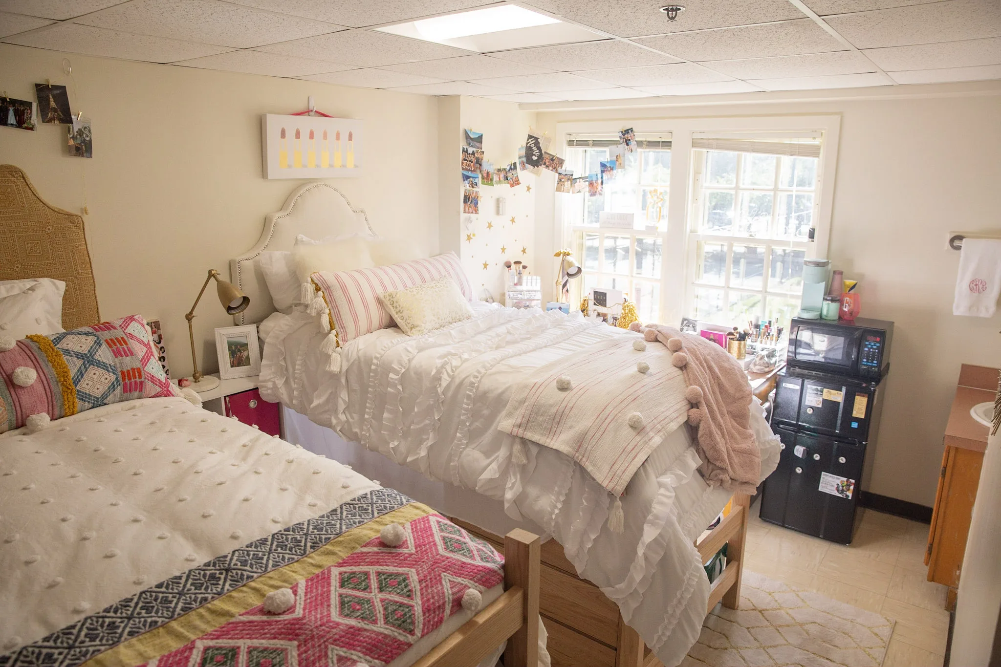Residence hall room at Wake Forest