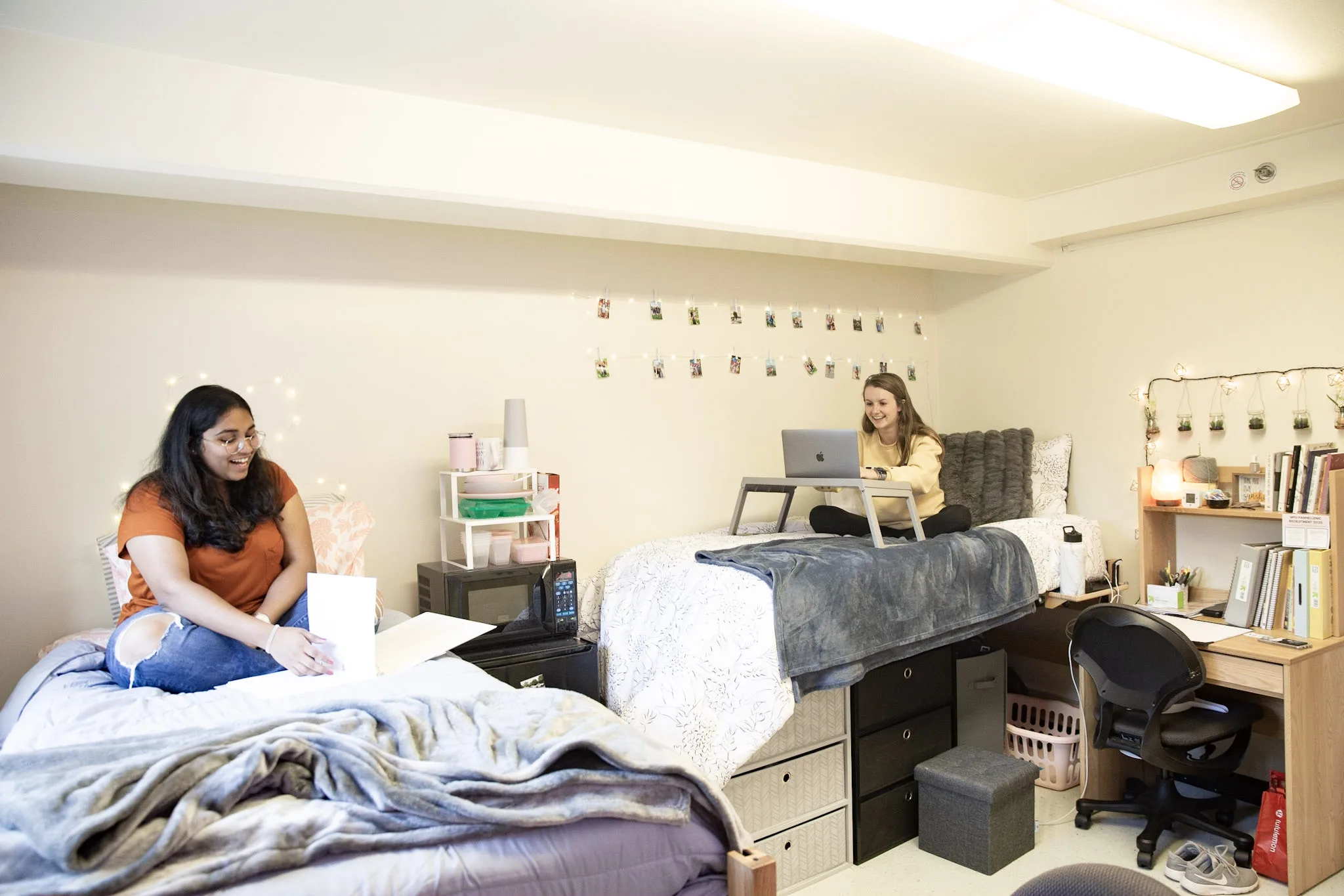 Residence hall room at Wake Forest