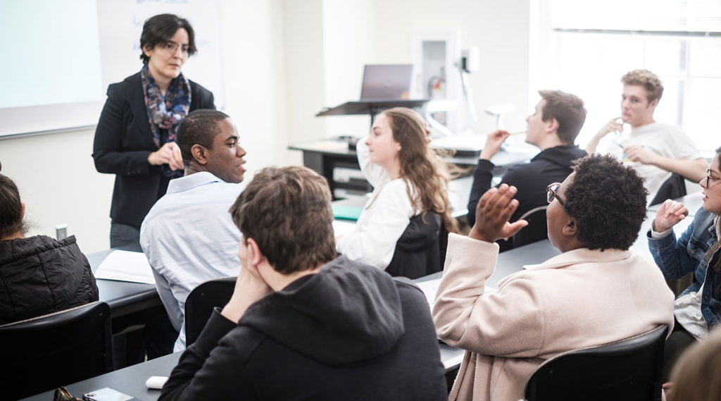 Classroom at Wake Forest