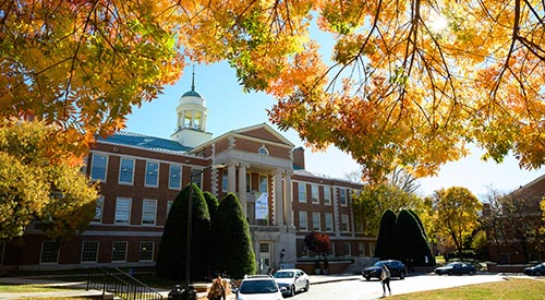 The ZSR Library at Wake Forest University.