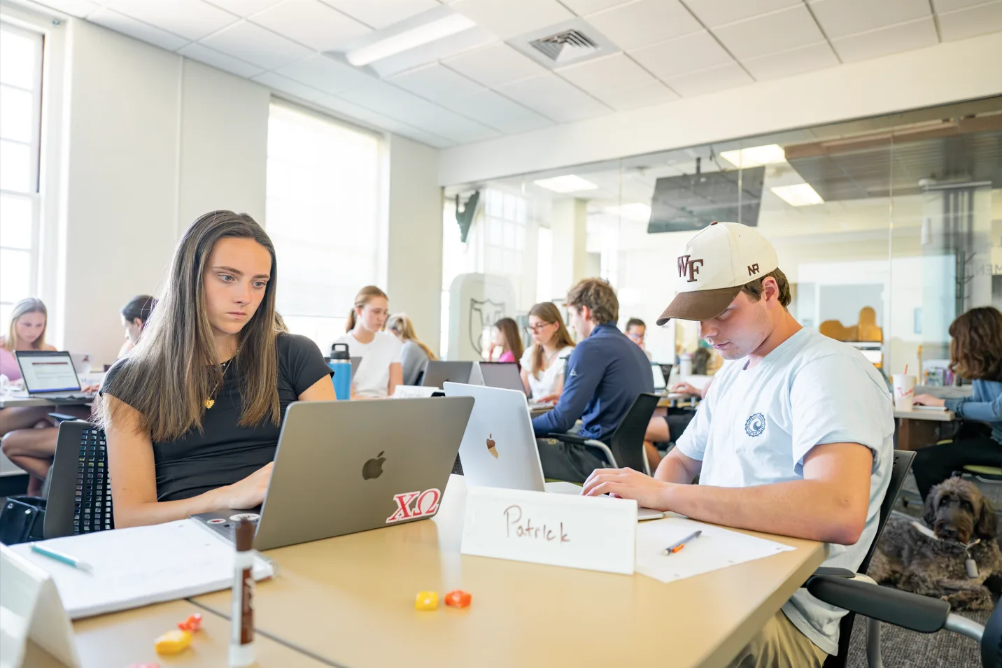 Students learning in our popular College to Career courses!