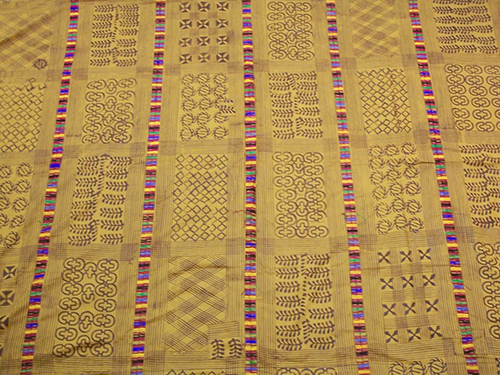 Adinkra Cloth - Timothy S. Y. Lam Museum Of Anthropology