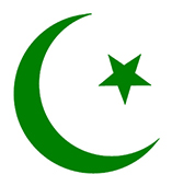 Islam Crescent and Star