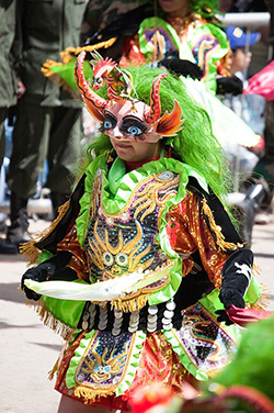 Carnival in Oruro Bolivia