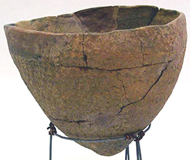 Archaeological remains of traditional southeastern pottery
