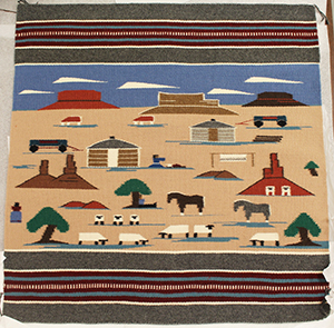 contemporary Navajo rug